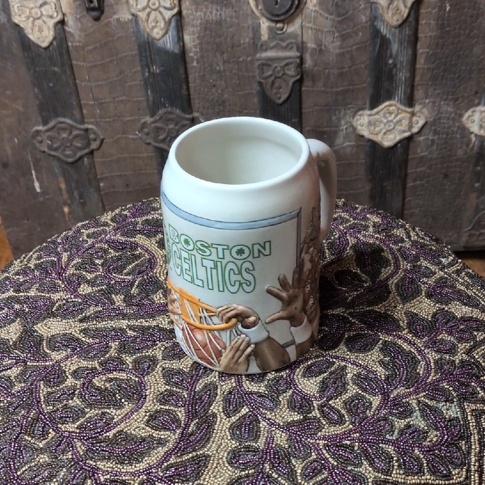 Boston Celtics Fan Mug - White and Green